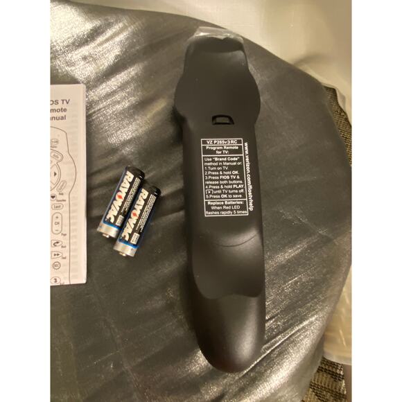Verizon Fios TV P265v3 Remote Control New no bag, with instructions and batterie - Picture 5 of 6